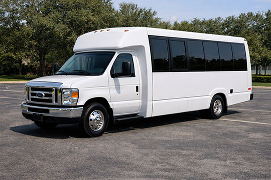 18-passenger minibus available for charter in John's Creek, GA